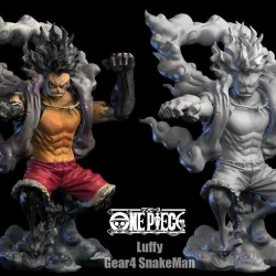 Luffy Gear4 SnakeMan 3DScan