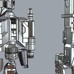 MACHINE GUN AND JETPACK HEAVY INFANTRY MANDALORIAN COMBO