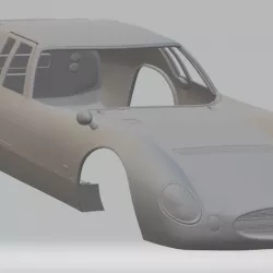 Maserati Type 151-3 Printable Body Car