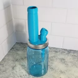 Mason Jar Water Pipe Bong