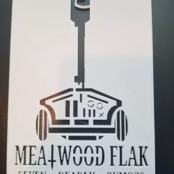 Meatwood Flak Band Stencil