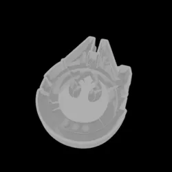 Millennium Falcon cookie cutter