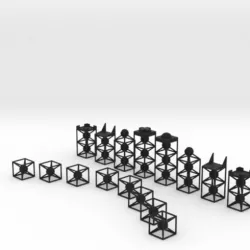 Minimal 751 Chess Set