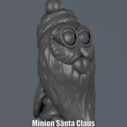 Minion Santa Claus (Easy print no support)