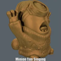 Minion Tim Singing (Easy print no support)