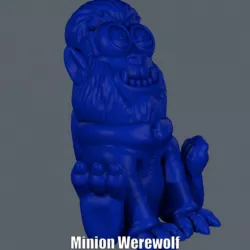 Minion Werewolf (Easy print no support)