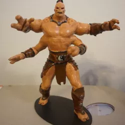 MK X Goro statue