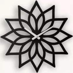 MODERN CLOCK FOR 3D PRINTING AND LASER CUTTING