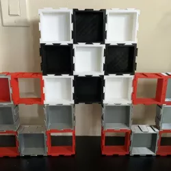 Modular Display Box with Dovetails (Wall Art)