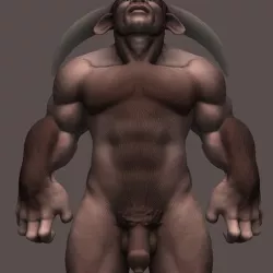 Monsters - minotaur - man - horns