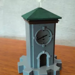 MYST Clock Tower Lamp