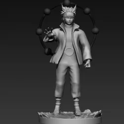 naruto six paths mode - naruto shippuden statue/ figure