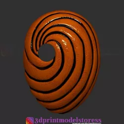 Naruto Tobi Obito Uchiha Cosplay Halloween Costume Helmet