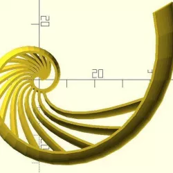 Nautilus shell