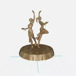 Night Elf dancers.