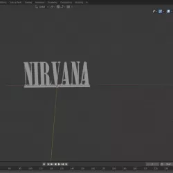 Nirvana Text Logo