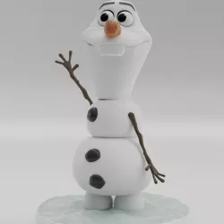 Olaf from FROZEN 3D print model
