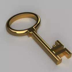 Old Brass Key