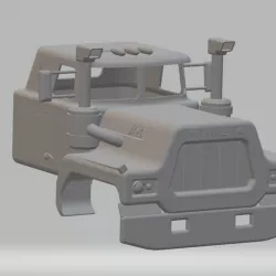 Old R Printable Cabin Truck