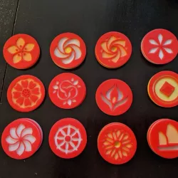 Pai Sho Tiles (Modern Version)