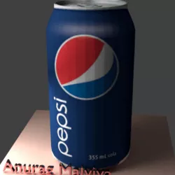 Pepsi Can 3D Model