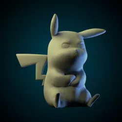 Pikachu Angry