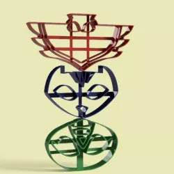 Pj Mask cookie cutter