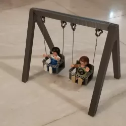 Playmobil playground swing