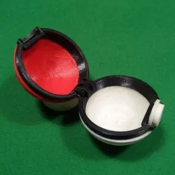 POKEBALL Ø 72 mm with opening button