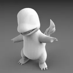 POKEMON - HIGH RES - #004 Charmander
