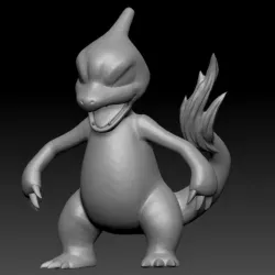POKEMON - HIGH RES - #005 Charmeleon