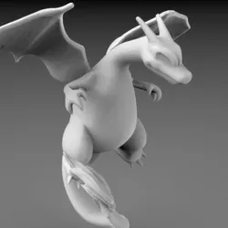POKEMON - HIGH RES - #006 Charizard