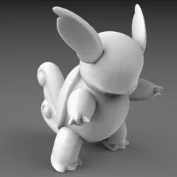 POKEMON - HIGH RES - #008Wartortle
