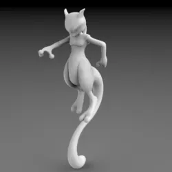POKEMON - HIGH RES - #150Mewtwo
