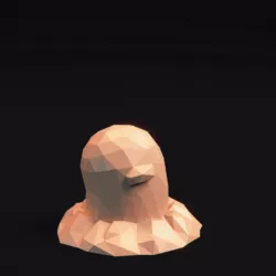 Pokemon LowPoly Diglett