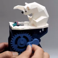 Polar Bear with Seal (automata)