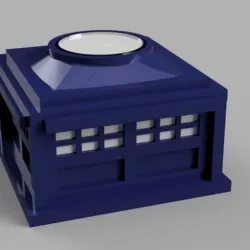 Police Box - Tealight holder/decoration
