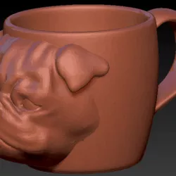 Pug mug