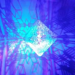 regular octahedron light