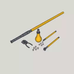 Replica Tannenberg Gun (3D Print Kit Toy Gun)