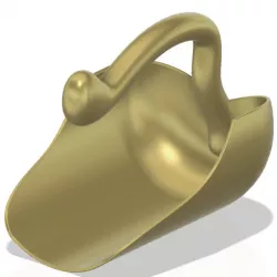 scoop for small boats yachts kitchen for 3d print and cnc