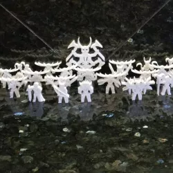 Skeleton Army Recruits: Mages and Demons