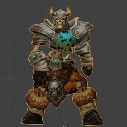 Skeleton warrior