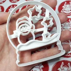 Snowball Glass - Set - Cookie Cutter