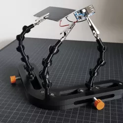 Soldering third arm station