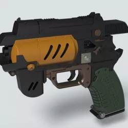 Spacer's choice Light pistol from the game The Outer Worlds