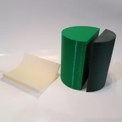 Split Cylinder Model with Tray