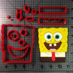 Spongebob Cookie Cutter ( Cortador de Biscoito Bob Sponja )