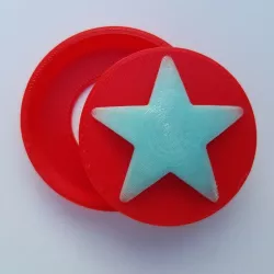 Star Snap Badge