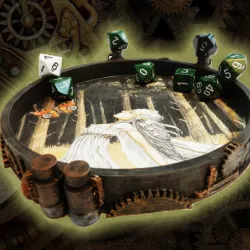 Steampunk Dice Tray